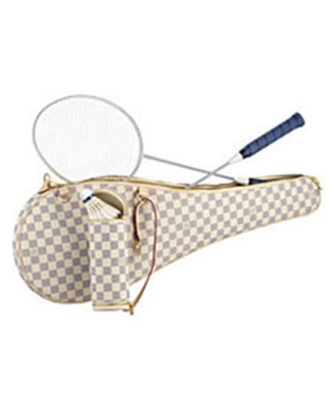 lv badminton set price|LOUIS VUITTON Damier Azur Badminton Set.